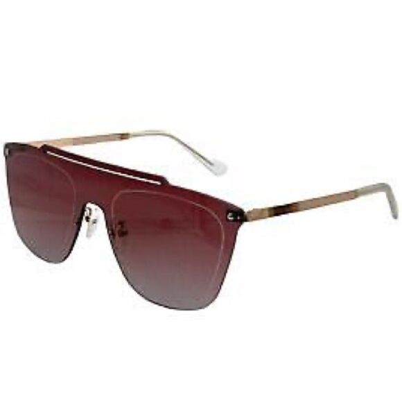 Prive Revaux NEW Shady Business Rimless Sunglasses Brown - Picture 4 of 7